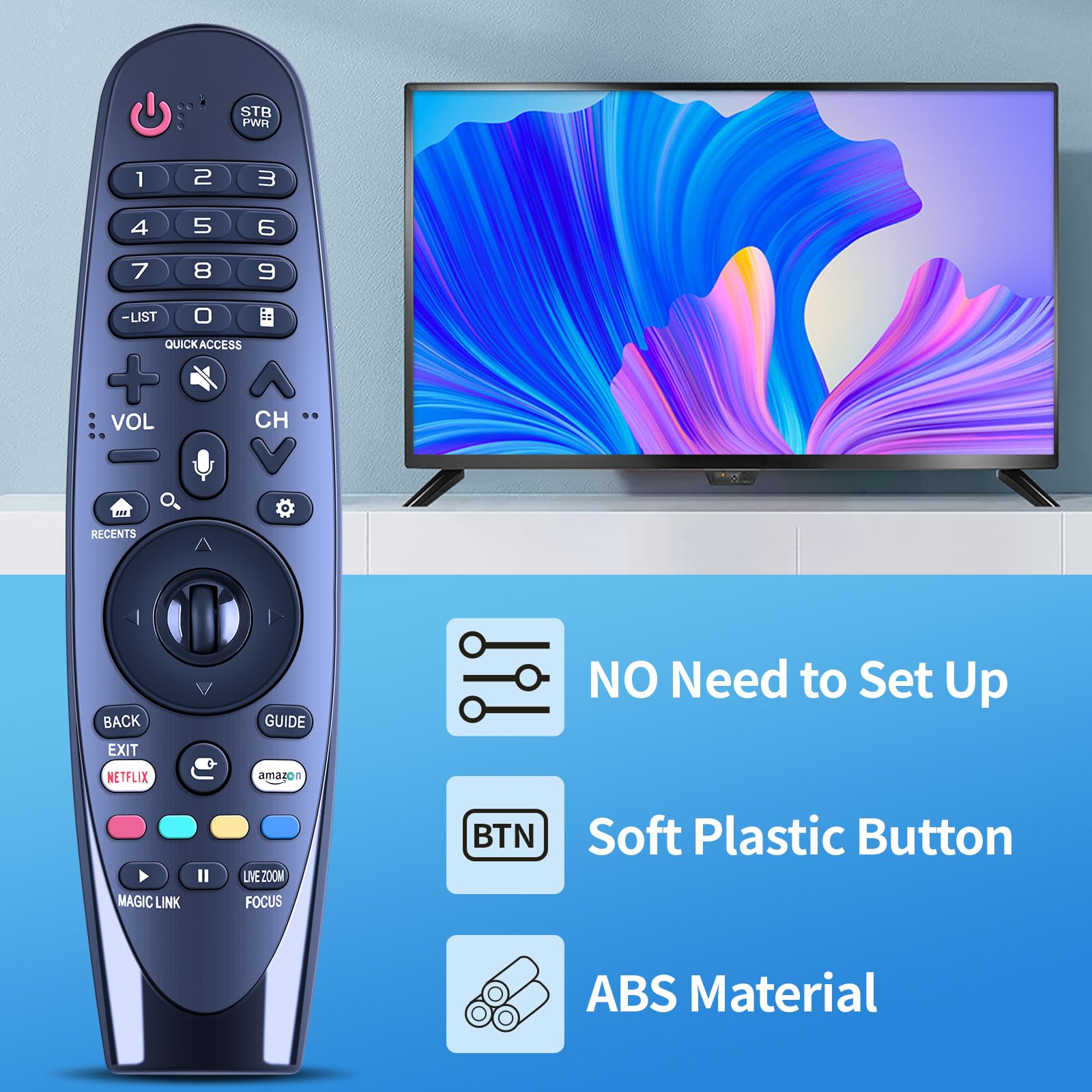 Amazon.co.jp: マジックリモコン AN-MR650A for LG LGマジックリモコン